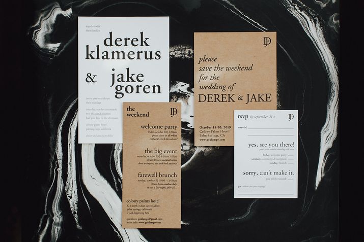 Derek + Jake’s Palm Springs Wedding